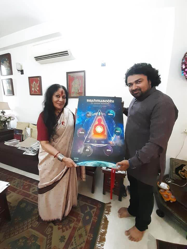 Promotion with Padma Vibhushan Sonal Mansingh